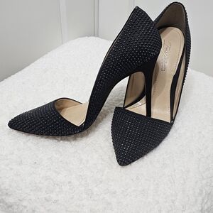 Imagine Vince Camuto Black Studded Heels